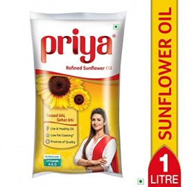 Priya Sunflower Oil 1Ltr